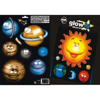 Sada nářadí PRIME GLOW samolepící funny sluneční soustava 18 kusů