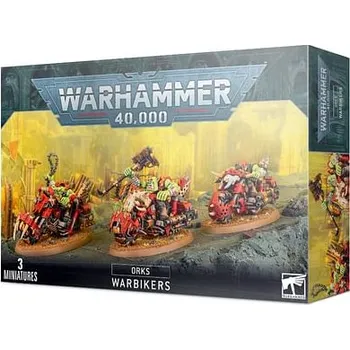 Příslušenství k deskovým hrám Games Workshop Warhammer 40000: Ork Warbiker Mob