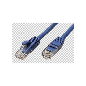 Síťový kabel UTP patchkabel kat. 6a, modrý, 5m