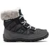 Chlapecké sněhule Columbia Minx Shorty Omni-Heat Waterproof Boot Black/Spray