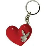 PRIME Playboy přívěšek na klíče - Srdce