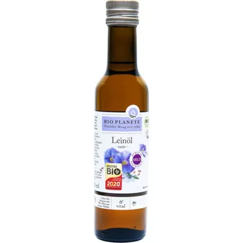 Rostlinný olej Bio Planete Olej lněný BIO 250 ml