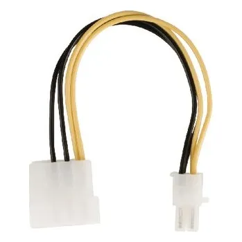 Napájecí kabel Valueline Redukční kabel interního napájení, zástrčka P4 - zástrčka Molex, 0,15 m, více barev (VLCP74340V015)