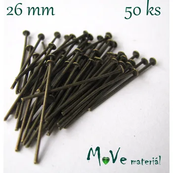 Nýt Ketlovací nýt mosazný 26mm, 50ks