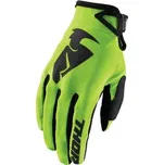Dětské Mx Rukavice Thor Sector Green, Velikost XS