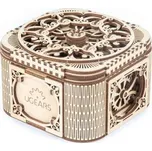 Ugears 3D dřevěné mechanické puzzle Šperkovnice