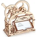 Ugears 3D dřevěné mechanické puzzle Box na vizitky