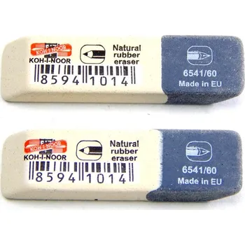 Pryž Pryž Kohinoor 6541-60, kombinovaná, šedobílá