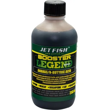Návnadové aroma Jet Fish Booster Legend ananas/Butyric Acid 250 ml