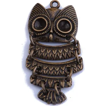 Přívěsek Přívěsek SOVA, 22x46mm, 1ks