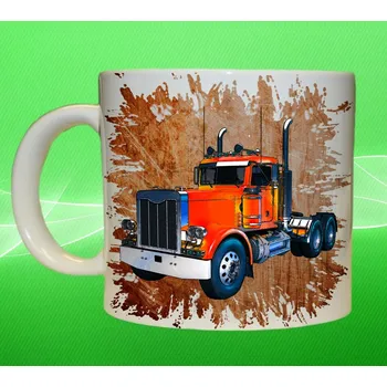 Kenworth 22 hrnek (hrnek s náklaďákem)