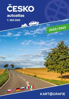kniha Autoatlas: Česko 1:150 000 - Kartografie PRAHA (2022, kroužková)