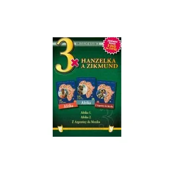 3x Hanzelka a Zikmund kolekce DVD (Hanzelka a Zikmund)