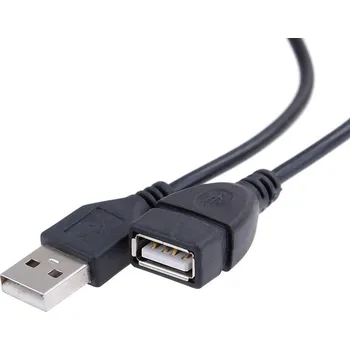 Datový kabel USB 2.0 prodlužovací napájecí kabel, USB A male / A female, délka: 2m