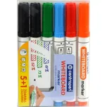 Fixy stíratelné Whiteboard Marker 6 ks / popisovače na bílé tabule CENTROPEN 991080