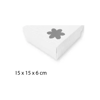 Dárková krabička BV kytička 15 x 15 x 6 cm