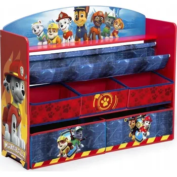 úložný prostor na hračky bHome Organizér na hračky a knížky Tlapková Patrola Marshall velký