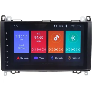Autorádio MERCEDES A, B,Viano,Vito - Autorádio s 9"LCD, Android 10.0, Mirror link, BT, USB (80809A)