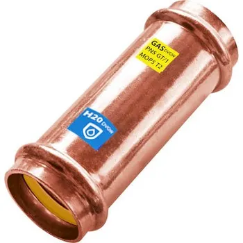 Vodovodní potrubí FRABOPRESS - hrdlo prodloužené FxF 22 mm FP.9271.22