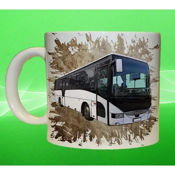 Moon River IVECO ARWAY hrnek s autobusem hnědý obsah 75 ml