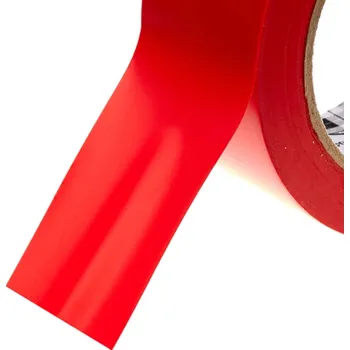 Výstražná páska 3M 764i červená PVC páska 3M, návin 33 m, tloušťka 0,125 mm šířka: 100mm