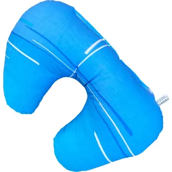 Polštář Numberoplus Cestovní polštář - Světle modrá