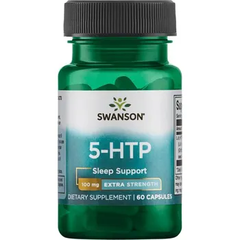 Přírodní produkt Swanson 5-HTP Extra Strength 100 mg 60 cps.