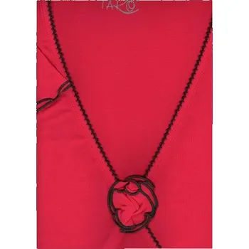 Dámská noční košile Taro, dámská noční košile 679-Carmen, červená, vel. 3XL