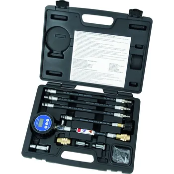 Autodiagnostika KRAFTWERKTOOLS *Přístroj pro zkoušení tlaku (komprese) digitální - Diesel 9ks