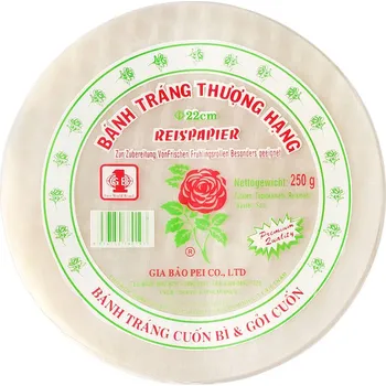 Rýže Gia Bao Rýžový papír 22 cm 250 g