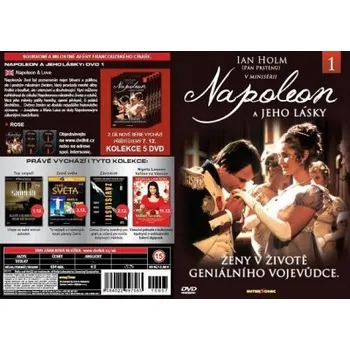 DVD film Napoleon a jeho lásky 5 DVD