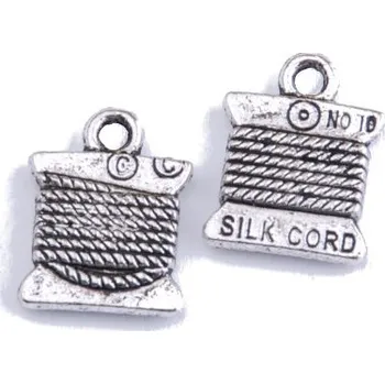 Přívěsek Přívěsek NÁVIN NITÍ, 11x15mm, 2ks