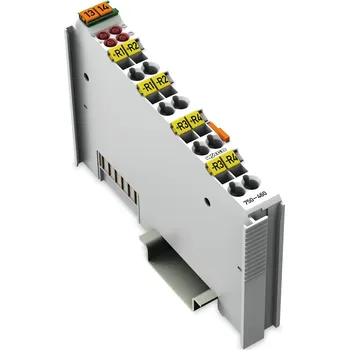 modulární přístroj a rozvaděč WAGO Vstup 750-460 4kanálový analogový Pro odporová čidla Pt100/RTD, šedá 750-460