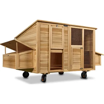 kurník DBA Pojízdný kurník 220 x 125 x 118 cm