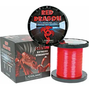 Colmic Vlasec Dragon Red 800m Varianta: Red, Nosnost: 36,29kg, Průměr: 0,88mm