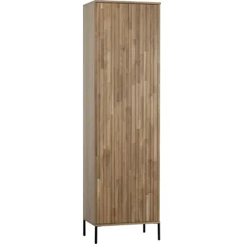 Šatní skříň WOOOD Dubová skříň Gravia 210 x 60 cm