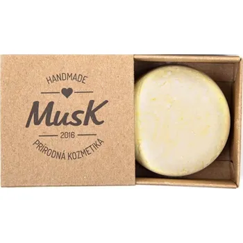 Mýdlo Tuhý šampón MusK Lásky květ – šampuk na jemné vlasy 80g