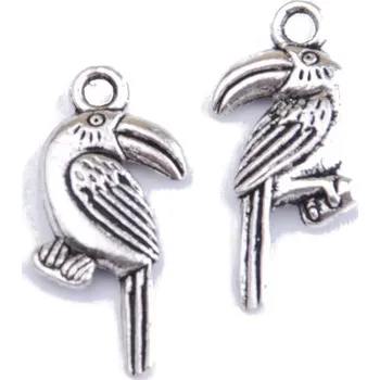 Přívěsek Přívěsek PTÁK, 11x23mm, 2ks