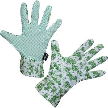 Pracovní rukavice KETRIS Zahradní rukavice pánské a dámské BelGardo dámské, květované, brevně tříděné, vel. 8 BelGardo dámské, květované, brevně tříděné, vel. 8