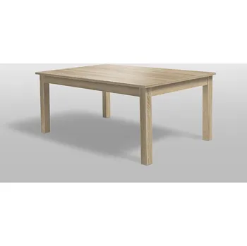 Jídelní stůl Nabytekmorava Jídelní stůl bez rozkladu 140x90 cm / 25mm barva lamina: dub sonoma