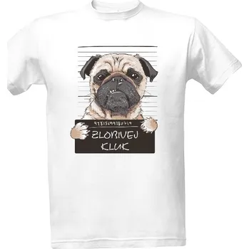 Pánská móda Tričko s potiskem Zlobivej kluk pánské