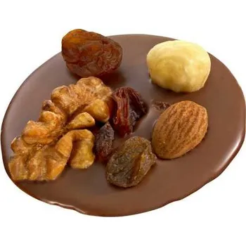 Bonbon Leonidas Mendiant mléčný ( belgická čokoláda, pralinka cca 12-14g)