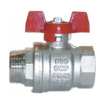 Ventil Rubineterie Bonomi S993 Kulový kohout plnoprůtočný MF 3/8" 000528