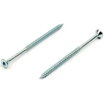 Vrut Univerzální vrut do dřeva 5x90/60 TORX zinek bílý, částečný závit (Univerzální vrut TORX částečný závit)