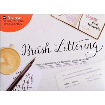 Brause Předlohy pro psaní Brush Lettering