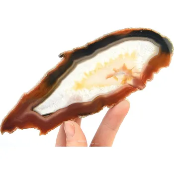 Přírodní kámen Achát přírodní plátek 89g