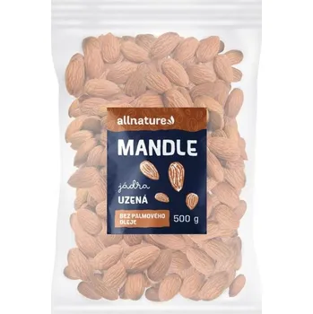 Sušená potravina Allnature Mandle uzené