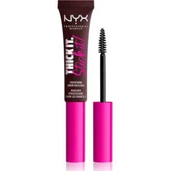 Řasenka NYX Professional Makeup Thick it Stick It Brow Mascara řasenka na obočí odstín 07 Espresso 7 ml