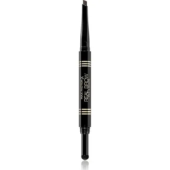 Tužka na obočí Max Factor Real Brow Fill & Shape tužka na obočí odstín 04 Deep Brown 0.6 g