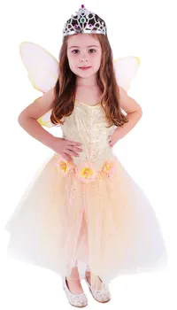 Karnevalový kostým Rappa Dětský kostým Víla Květinka s křídly e-obal